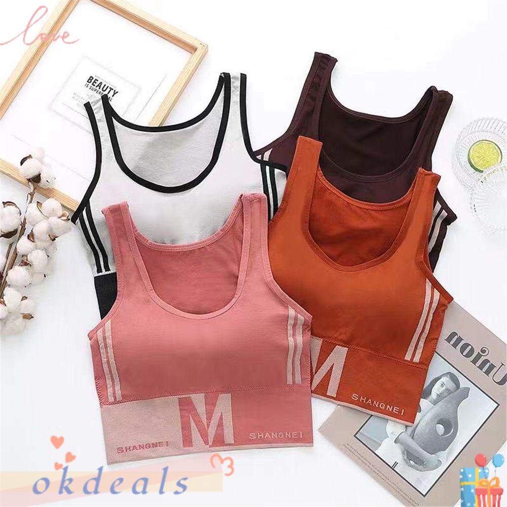 Áo Ngực Thể Thao In Chữ Thời Trang Cho Nữ