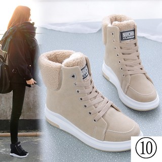 Giày boot nữ cổ ngắn thời trang hàn quốc mới
