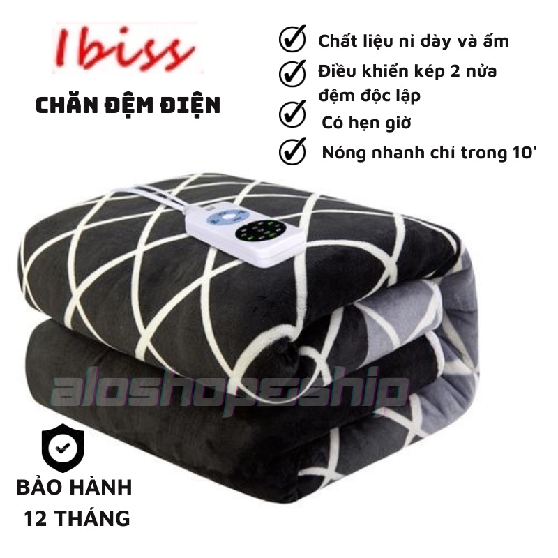 Chăn điện sưởi ấm kiểu Hàn Quốc thảm đệm nệm điện làm ấm và lưu thông khí huyết IBISS