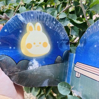Squishy handmade giấy lễ hội của thỏ con