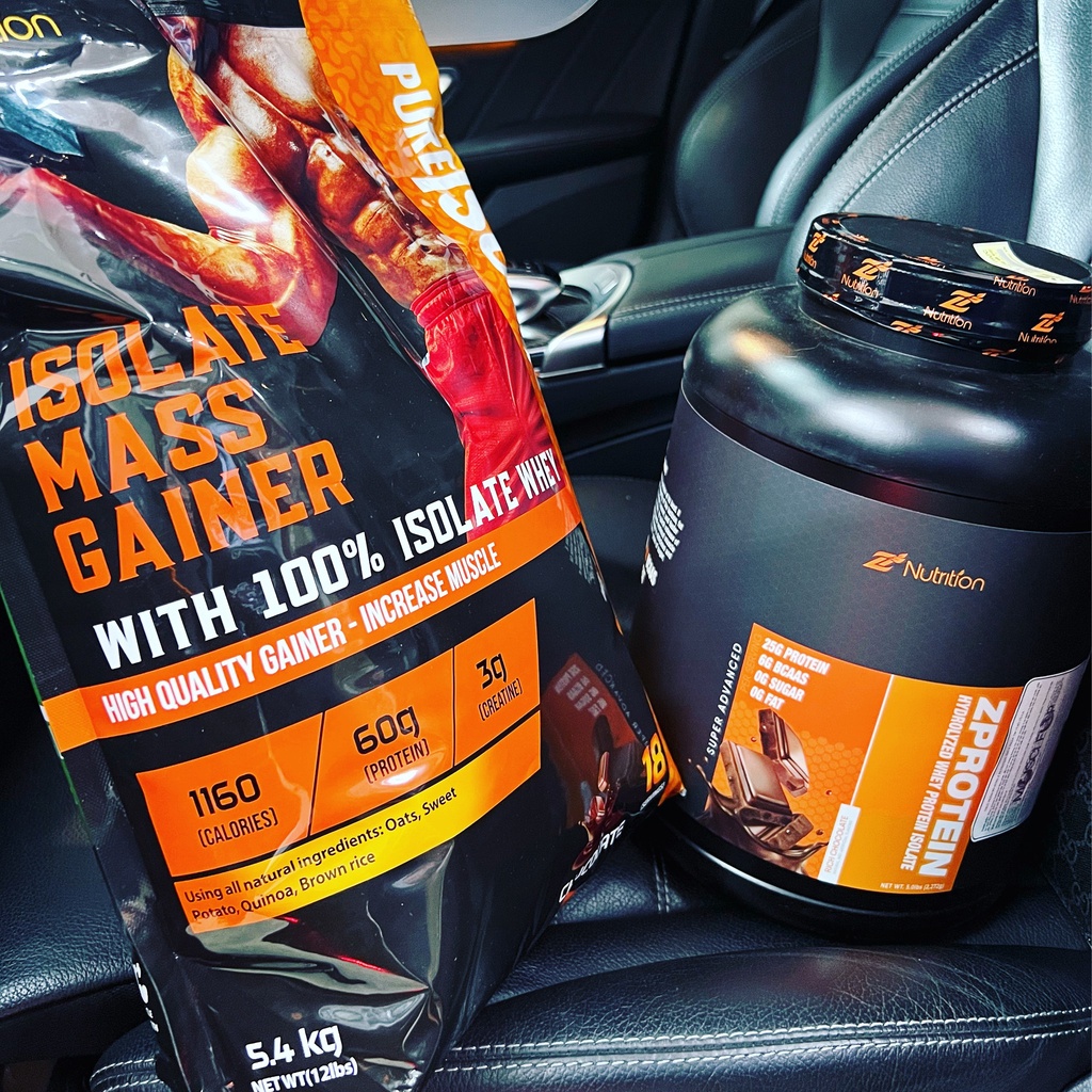 ZMASS ISOLATE MASS GAINER  ZNUTRITON 12Lbs - SỮA TĂNG CÂN TĂNG CƠ CAO CẤP