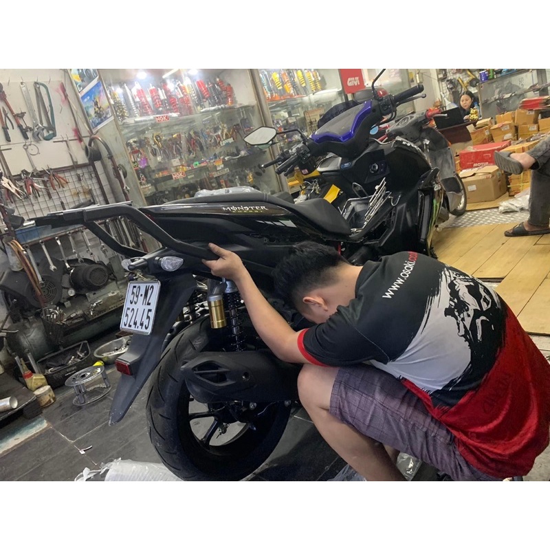 Baga HRV cho xe Yamaha NVX V1 và V2.