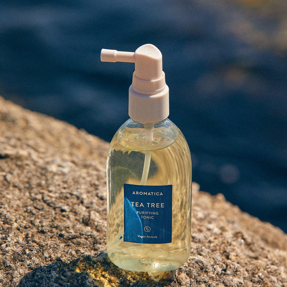Tinh chất dưỡng tóc làm mát da đầu Aromatica Tea Tree Purifying Tonic 100ml