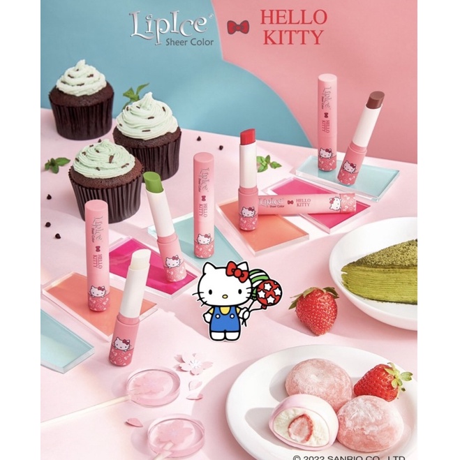 Son Dưỡng hiệu chỉnh sắc môi ẩm mượt, ửng màu tự nhiên và lâu phai LipIce Sheer Color x Hello Kitty 2.4g