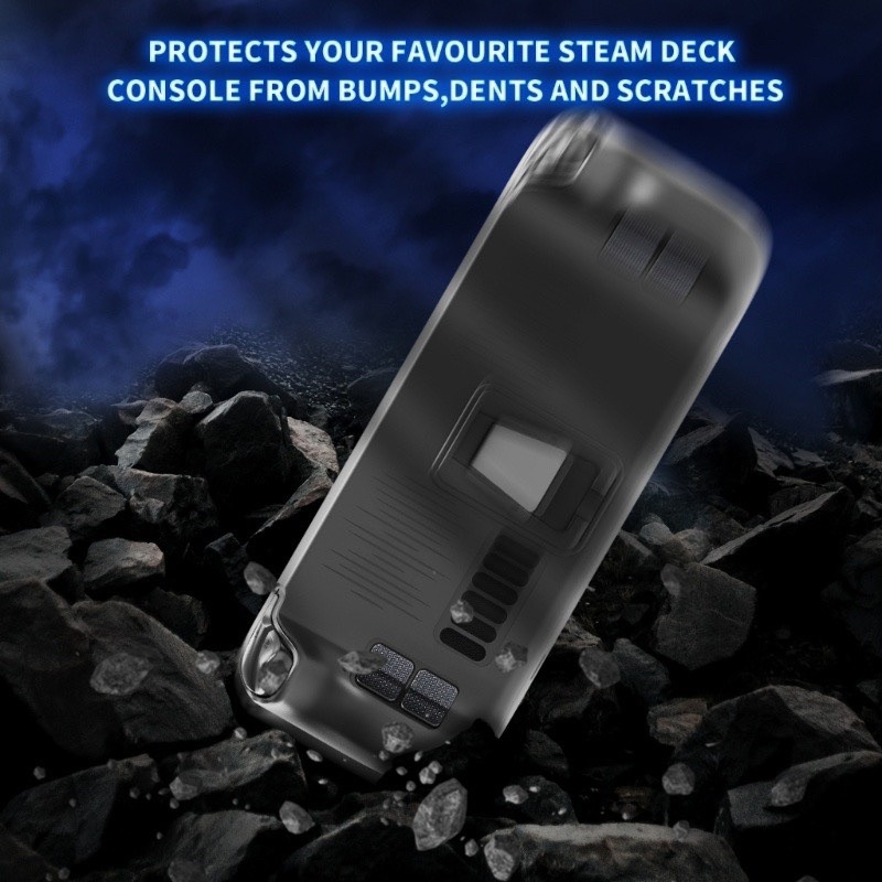 Ốp Case Bảo Vệ Steam Deck TPU Hãng JYS Kèm Bộ Dán Nút