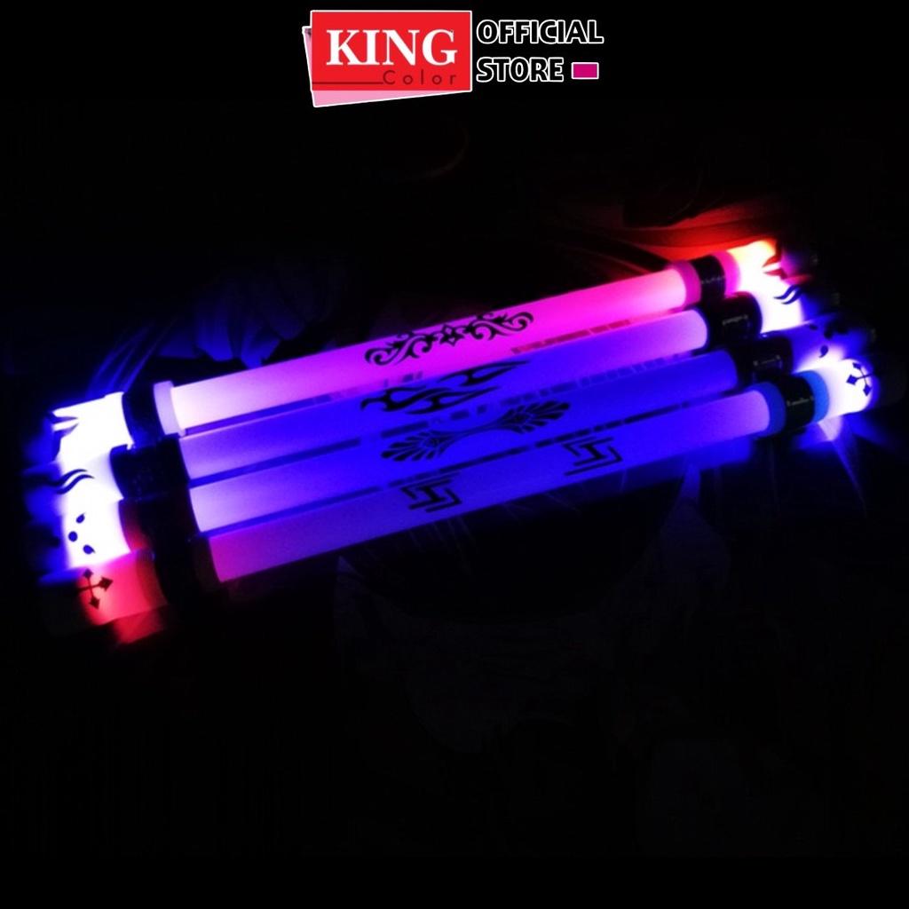 Bút Quay Có Đèn Led Flash Chuyển Màu Đặc Biệt Trò Chơi Nghệ Thuật Spinner Giải Trí - Khắc Chúa Giê-Xu