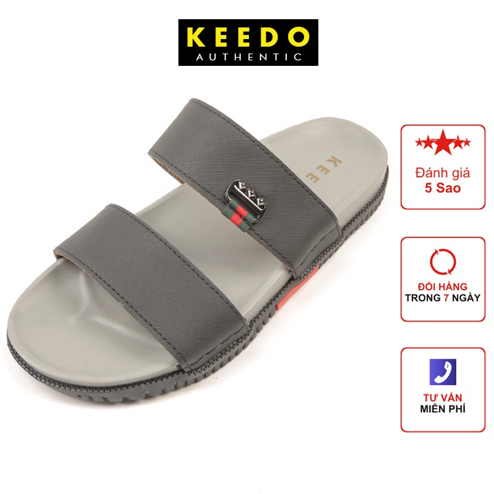 Dép nam hai quai KEEDO KD2803 Full box bền đẹp