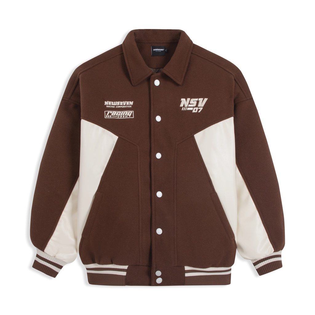 Áo Khoác Varsity NEWSEVEN Jacket Racing AKVS.112