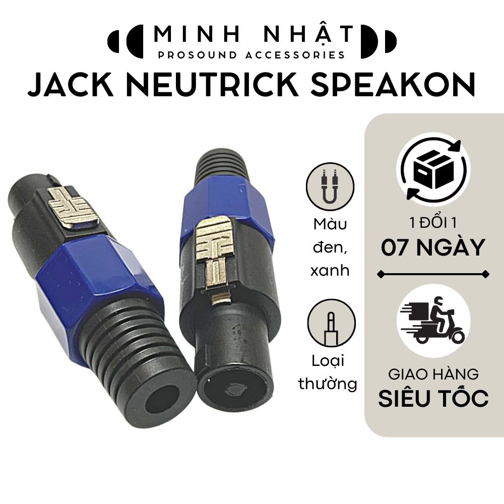 Jack Cắm Loa Neutrik