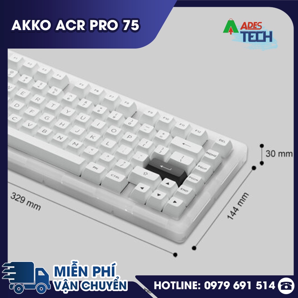 Bàn phím cơ AKKO ACR Pro 75  - Bảo hành 1 năm