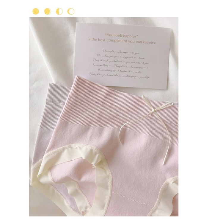 Quần lót nữ-Quần lót cotton thoáng khí co giãn 4 chiều Lylylorem QL211