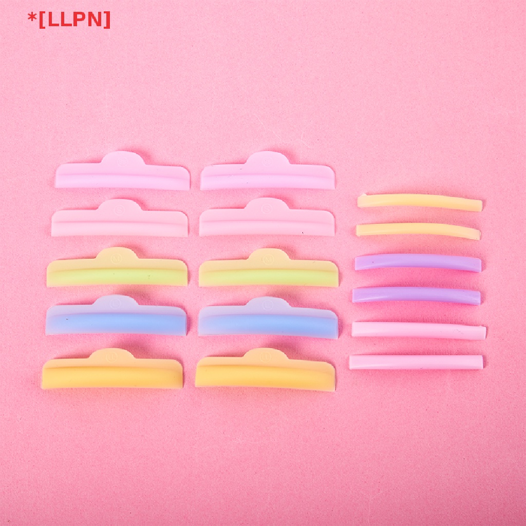 Set 3 / 5 / 8 Cặp Đệm Silicone Uốn Cong Lông Mi Tái Sử Dụng Được