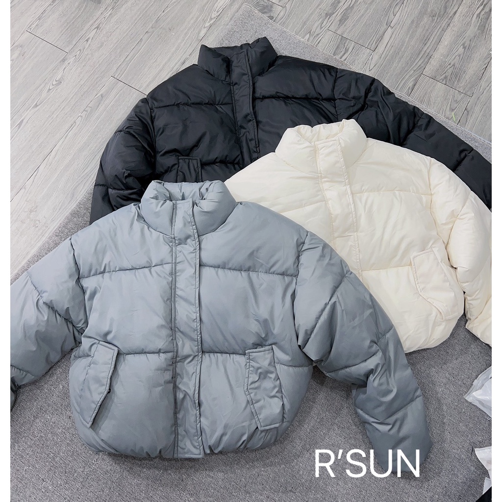 Áo phao béo dáng ngắn hot