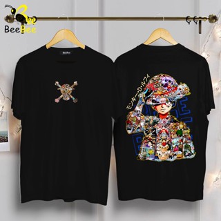 Áo Thun Unisex BEEBEE 100% Cotton logo LUFFY beebee- LFBB004
