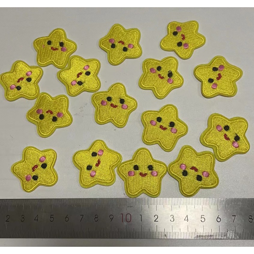 Miếng Dán Ủi Quần Áo / Túi Xách Hình Ngôi Sao Nhỏ Dễ Thương DIY