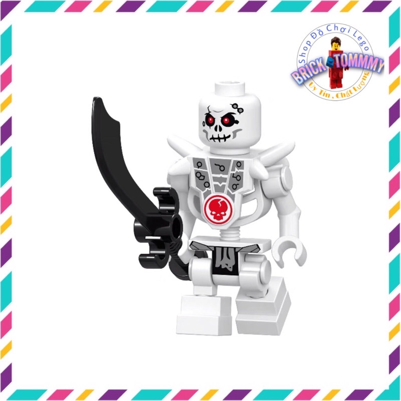 Đồ Chơi Lắp Ráp Mô Hình Ninjago Minifigures Skeleton Warrior
