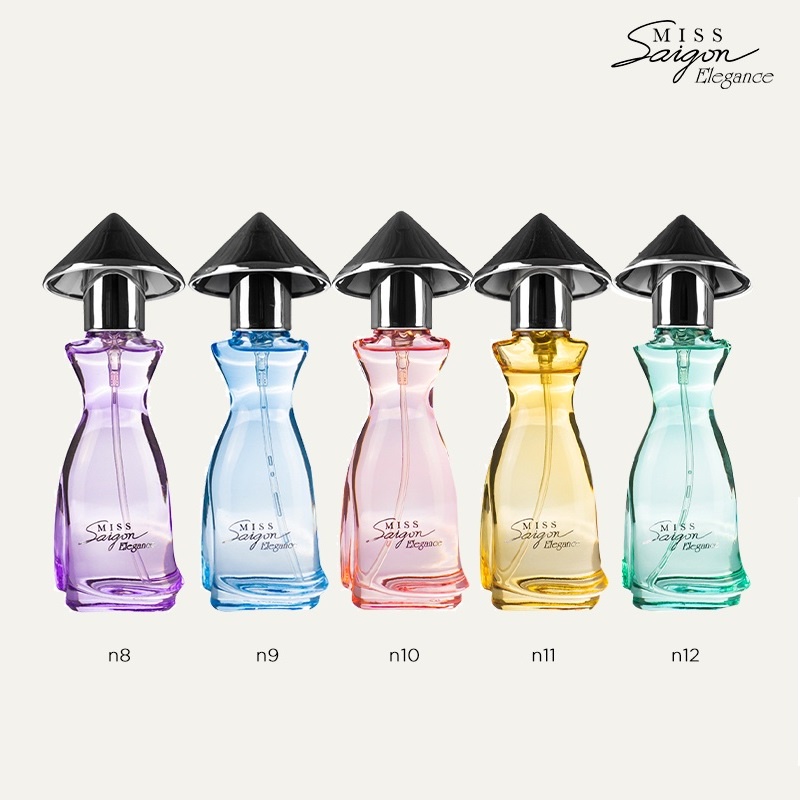 Nước Hoa nữ Miss Saigon Elegance N8 15ml - HỘP MÀU TÍM