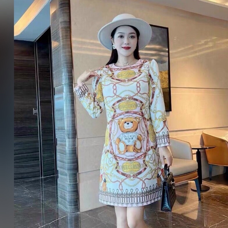 HÀNG NHẬP - ĐẦM SUÔNG GẤU TAY DÀI CAO CẤP KÈM ẢNH THẬT