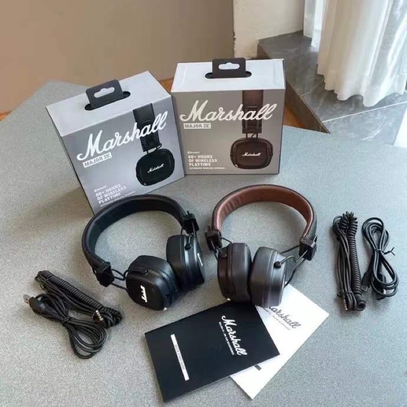 Tai nghe bluetooth Marshall Major IV phiên bản mới nhất, chống ồn chủ động