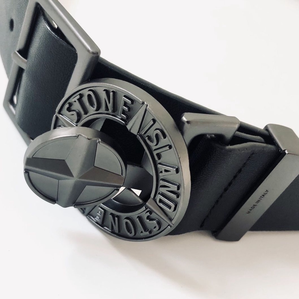 Qsh Stone Island Stone Island dark retro buckle belt