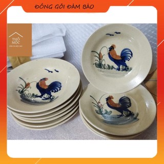 Dĩa con gà nam bộ xưa 15cm