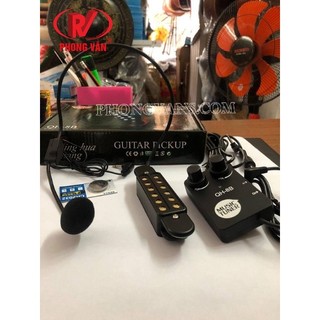 Guitar pickup QH8B kích thước cap 6.3mm