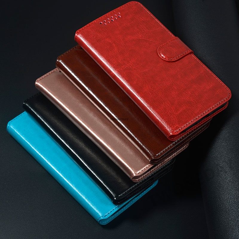 Bao Da Điện Thoại PU Nắp Lật Cas 0 Cho Samsung GALAXY S5 S4 S10 S7 Edge S10e S8 Active S9 Plus Note 4 3 8 GALAXY C5 C7