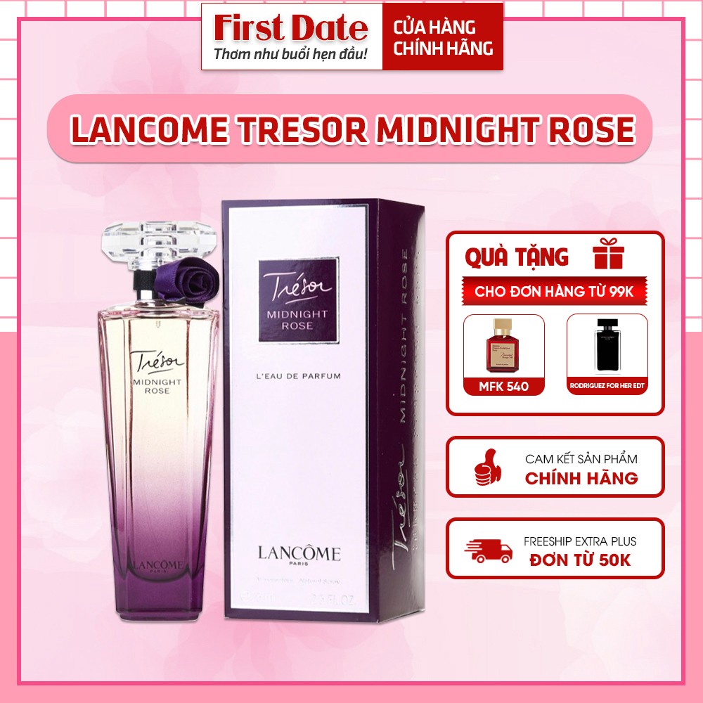 Nước Hoa Nữ Lancome Tresor Midnight Rose Mùi hương Nhẹ nhàng Quyến rũ Đắm say - First Date