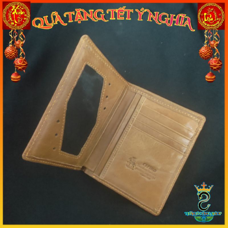 Ví nam da thật, da bò sáp hàng xưởng xuất khẩu