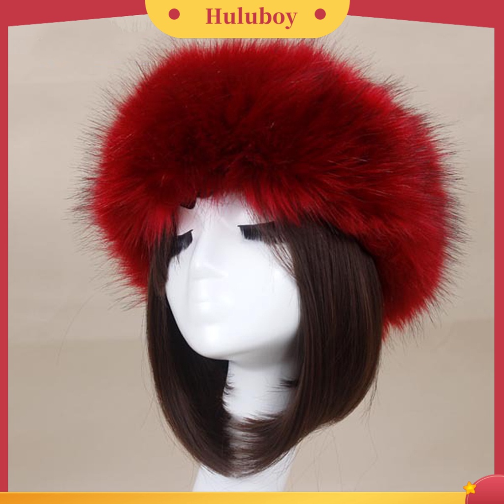 Mũ trùm đầu phối lông thú thời trang thu đông ấm áp cho nữ