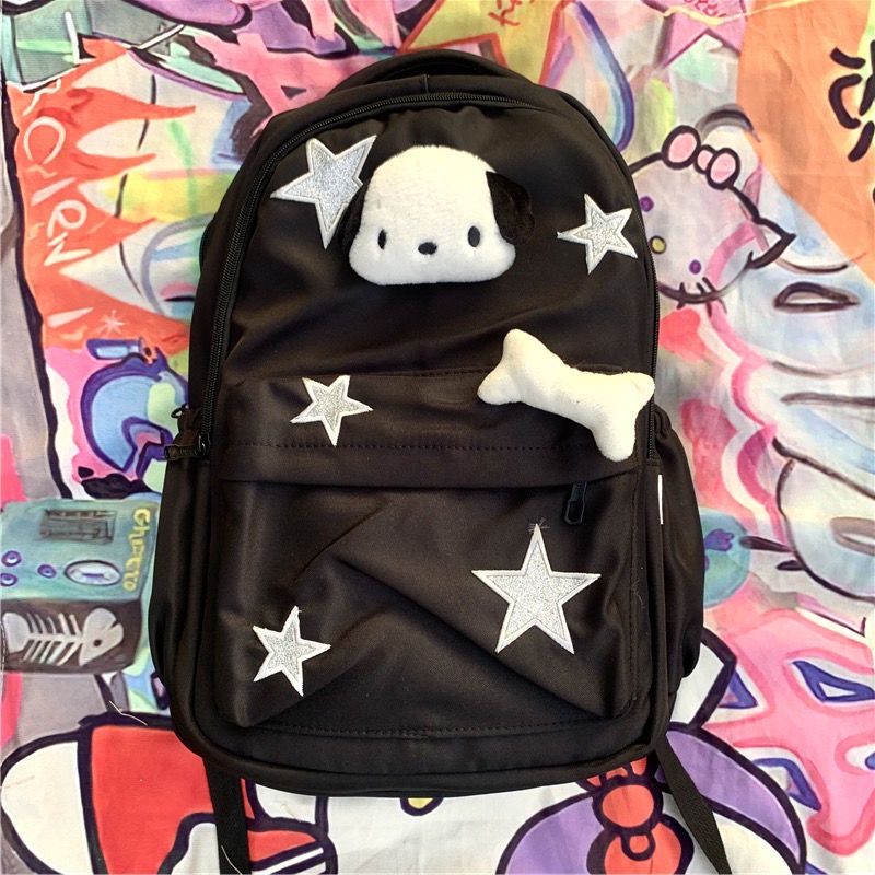 Ba Lô Đi Học Siêu Nhẹ Thời Trang Theo Phong Cách Hồng Kông