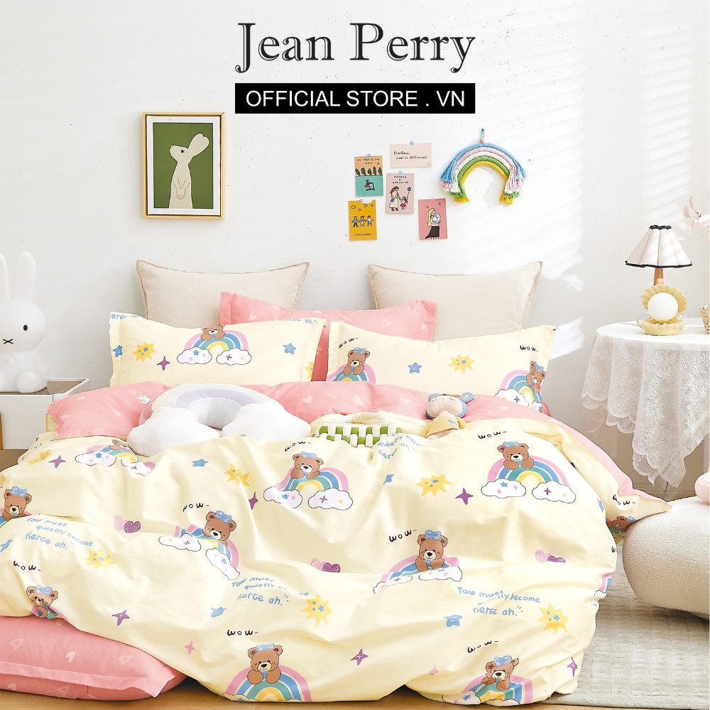 Bộ chăn ga áo gối Cotton Madeleine 1m6x2m 1m8x2m +20cm