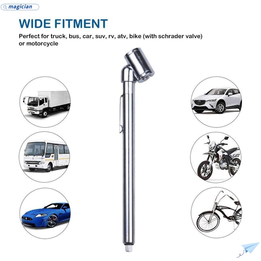 MAG Tyre Pressure Gauge Portable Universal For Car Vehicle Tire Barometer