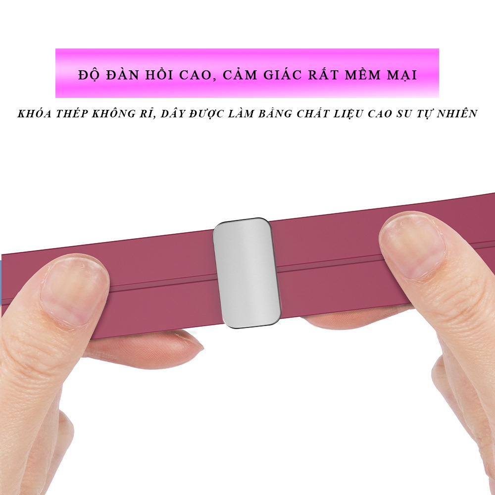 DÂY SAMSUNG WATCH 5 WATCH 5 PRO SANG XỊN MỊN PHÙ HỢP CÁC DÒNG WATCH 4 VÀ 5 45mm 40mm 44mm Classic 42mm 46mm