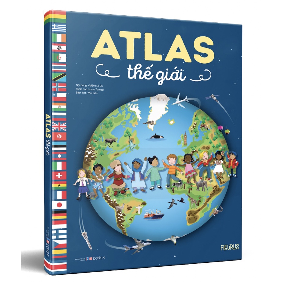 Sách - Atlas Cho Trẻ Em - Atlas Thế Giới