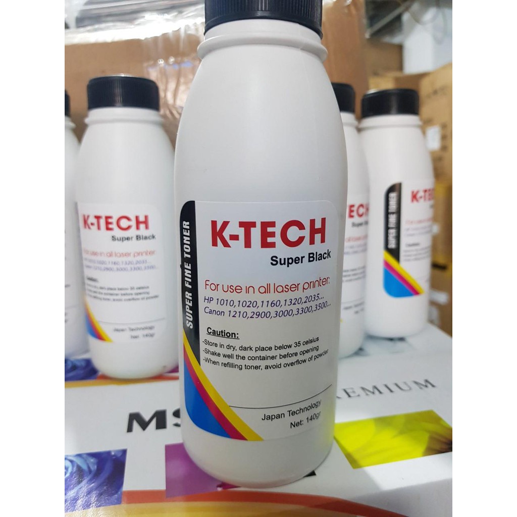Mực đổ máy in KTech Đen