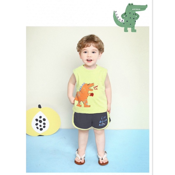 Set MilkMile khủng long 3D VN xuất Hàn bé trai/bé gái