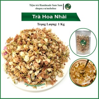 Hoa nhài sấy khô sỉ 1kg giúp giảm cân, giảm stress hỗ trợ bảo vệ tim mạch, chè hương lài của tiệm trà Sam Sam