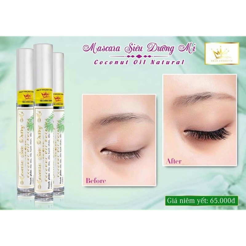 Mascara chuốt mi dầu dừa Bến Tre nguyên chất 1 cây