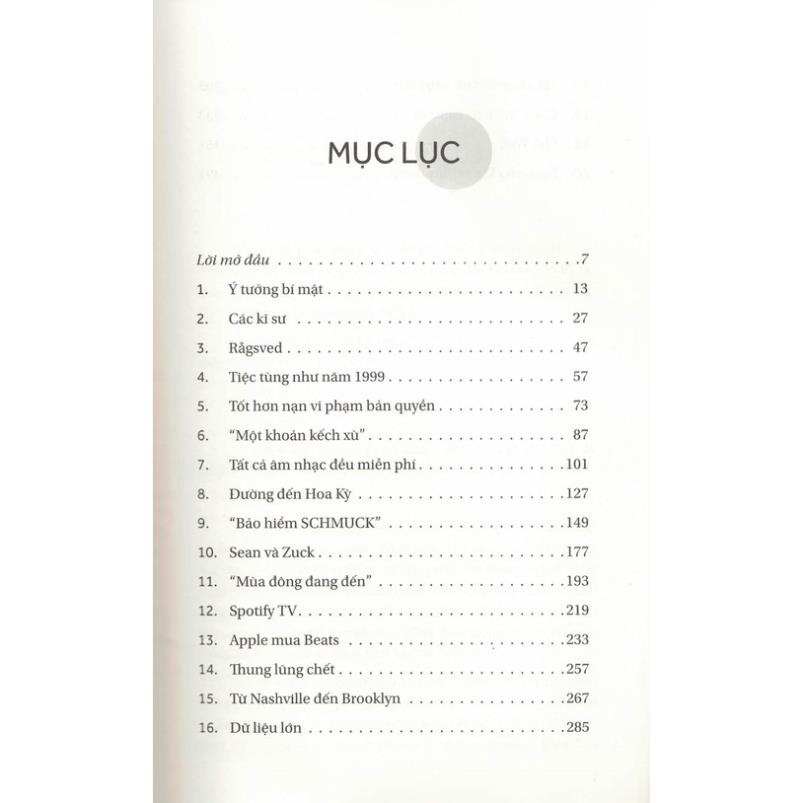 Sách - Spotify Và Những Câu Chuyện Chưa Kể - Hành Trình Đánh Bại Apple, Google Và Amazon Trong Cuộc Đua - Tân Việt