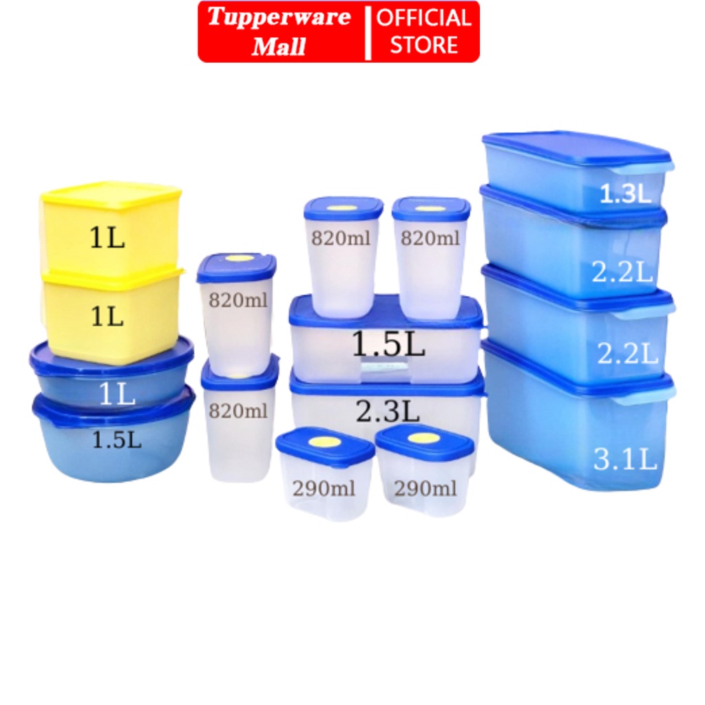 Bộ Hộp Trữ Mát & Trữ Đông Tupperware Modern 16