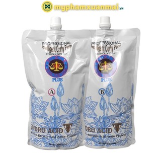 Thuốc uốn tóc thông minh TNT Hydro Acid 1000ml*2