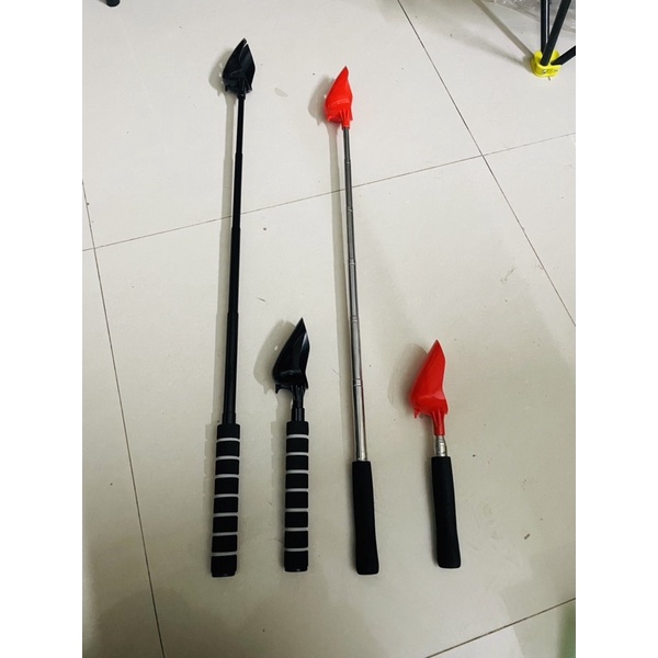 Gậy xả mồi cacbon, gậy vẩy mồi câu đài, vẩy mồi rút gọn