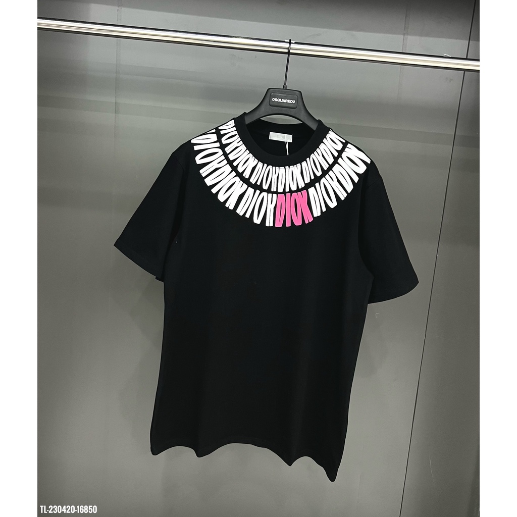 Áo Phông Nam In Chữ DIO Vòng Vải Mềm Mịn - Áo Thun Nam Chữ Vòng Cổ Cực HOT