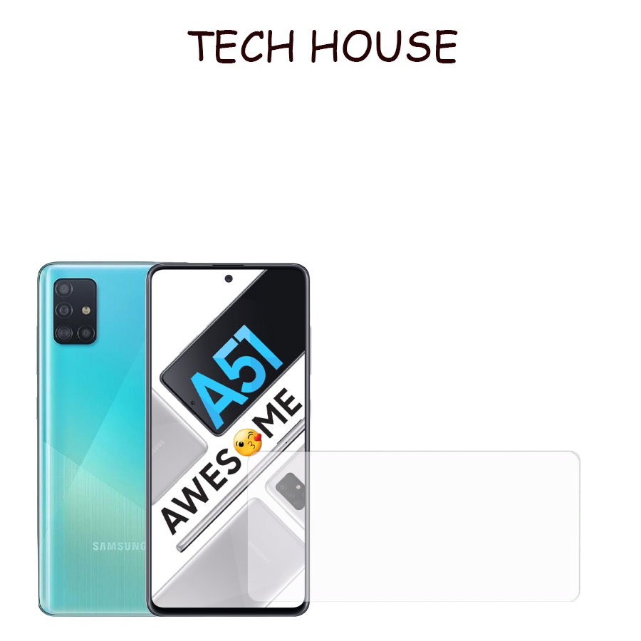 Kính cường lực Samsung A51 (Không Full)