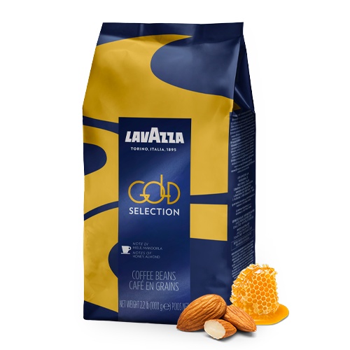 Cà phê hạt Lavazza Gold Selection Coffee Beans - 1kg Whole bean
