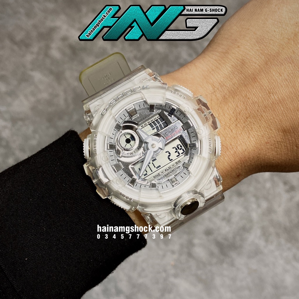 Đồng hồ nam G-SHOCK GA-700SKC-1A Camouflage | GA-700 Camouflage | GA 700 | Full phụ kiện.