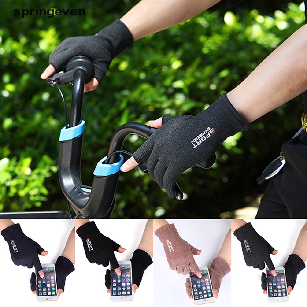 1 Đôi Găng Tay Thể Thao Chống Gió Chống Trượt Giữ Ấm