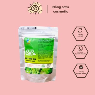 ( 100gr ) Mặt nạ khổ qua rừng nguyên chất, mặt nạ khổ qua dưỡng trắng da, hết mụn , kiềm dầu mờ thâm nám