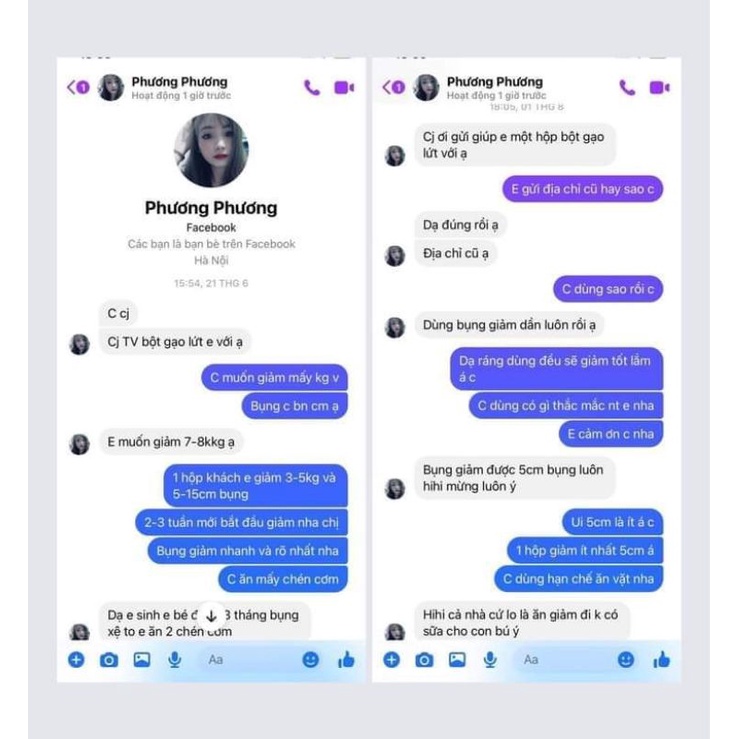 Bột gạo lức giảm cân thiên nhiên 1 hộp 950gr